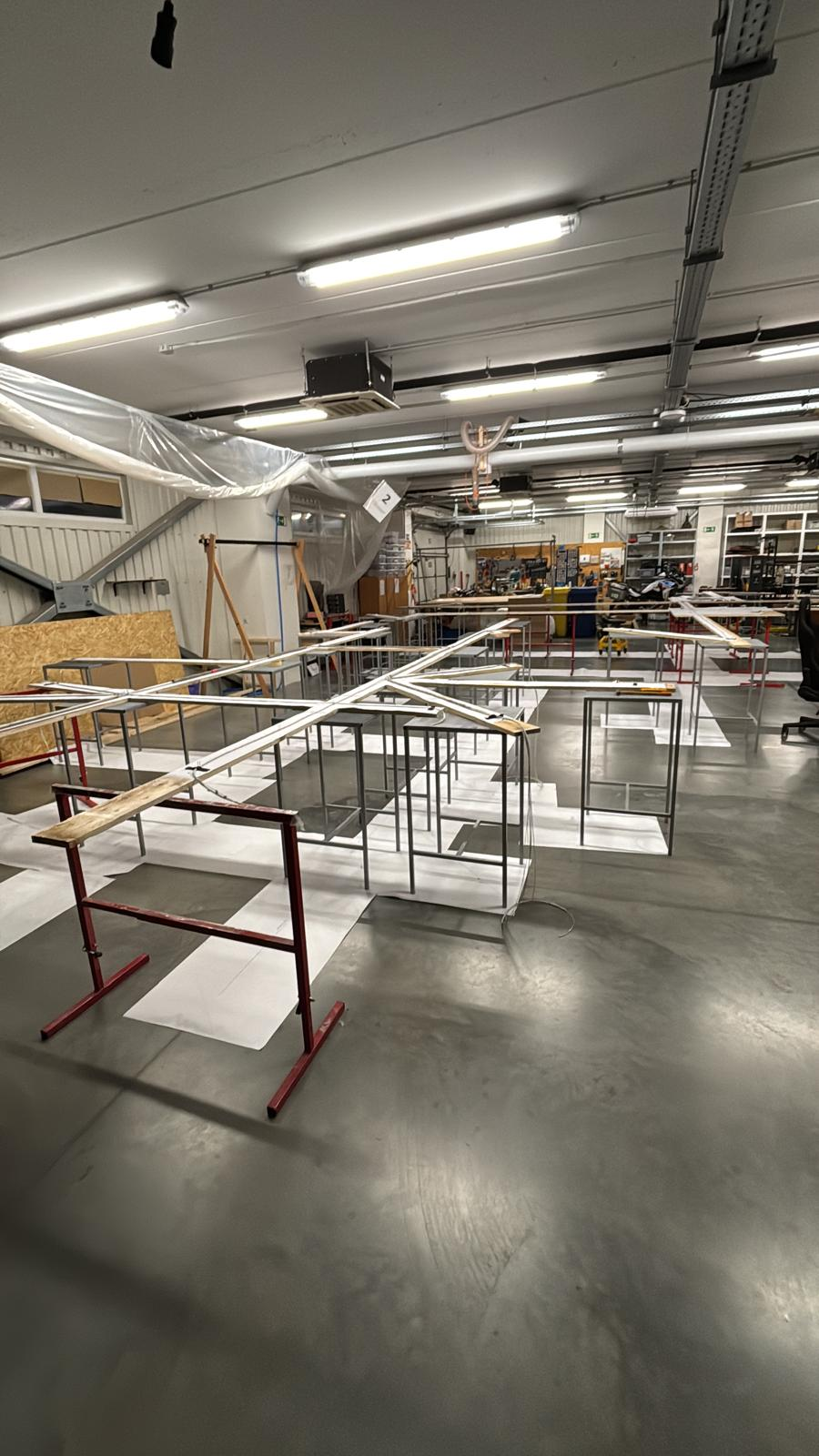 LATANIR workshop layout
